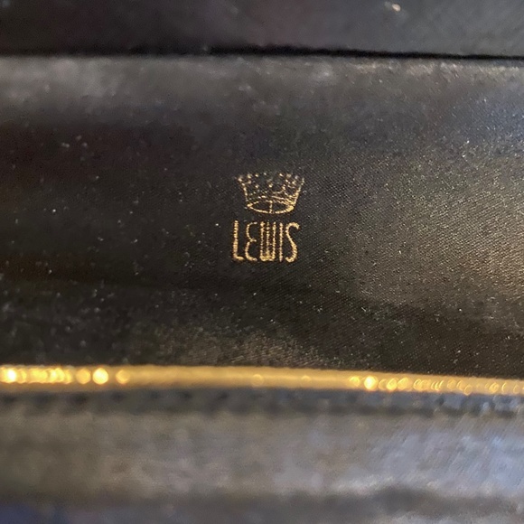 Vintage Crown Lewis Box Style Purse - Picture 5 of 6